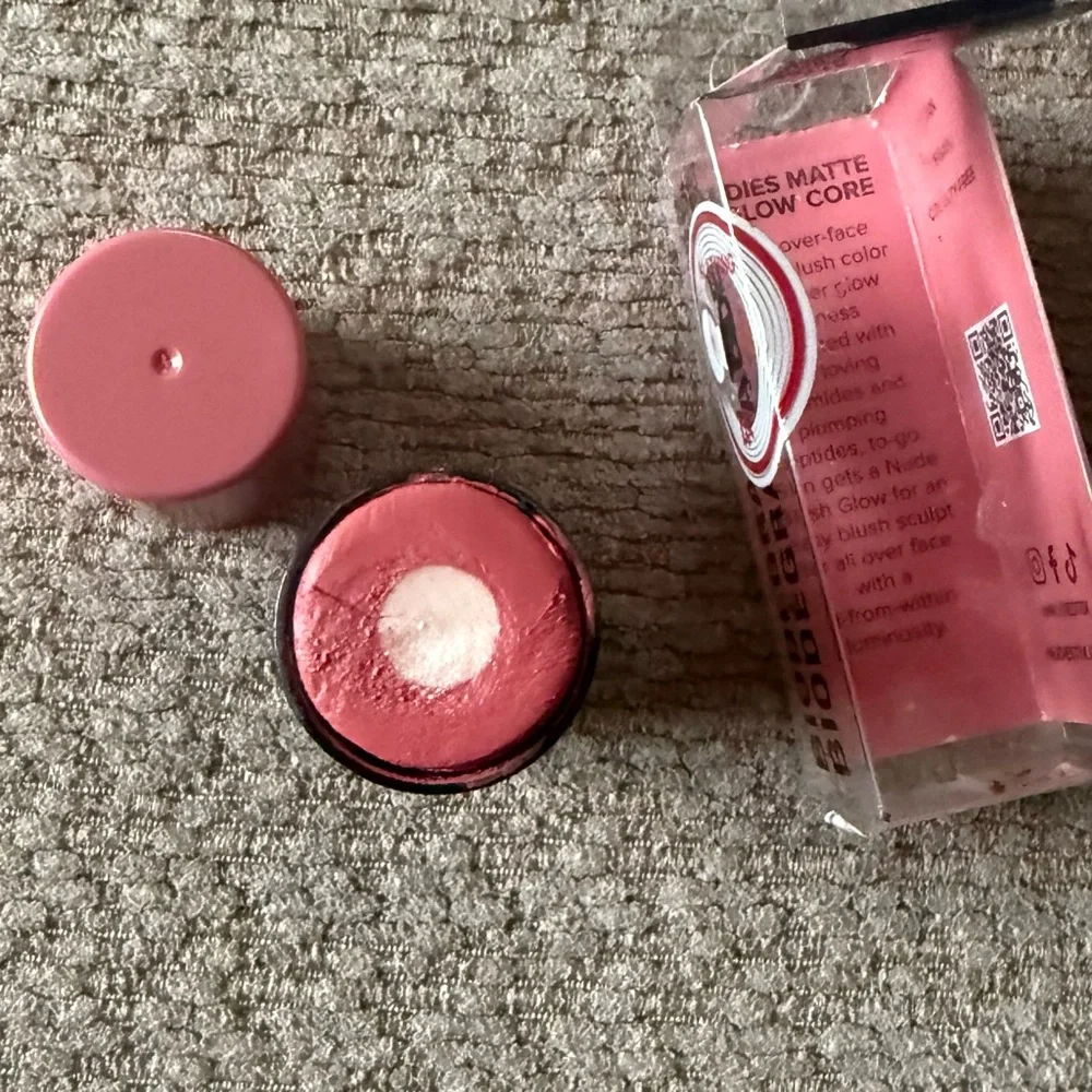 Nudestix Nudies Matte + Glow Core Blush Peach Pearl ( DEFECTS)